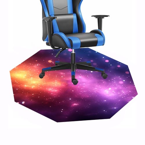 Abstrakt Bodenschutzmatte Multifunktional Gaming Teppich Schreibtischstuhl Unterlage Schreibtisch(5,160cm) von YKWLKJ