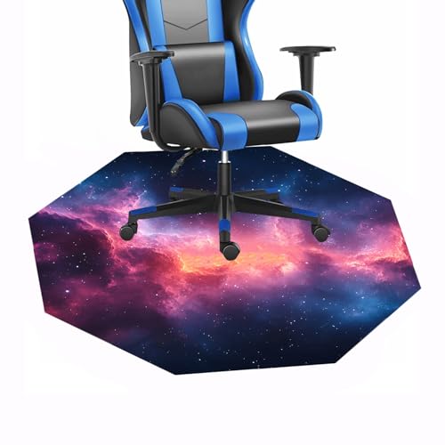 Abstrakt Bodenschutzmatte Multifunktional Gaming Teppich Schreibtischstuhl Unterlage Schreibtisch(6,100cm) von YKWLKJ