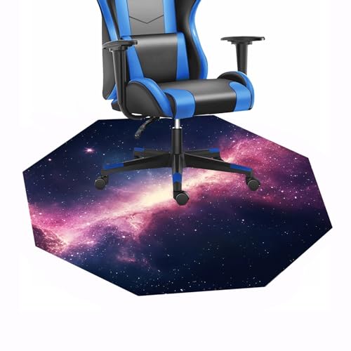 Abstrakt Bodenschutzmatte Multifunktional Gaming Teppich Schreibtischstuhl Unterlage Schreibtisch(8,160cm) von YKWLKJ