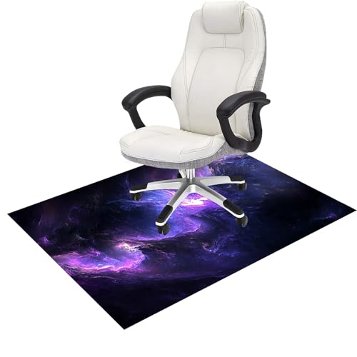 Schreibtischstuhl Unterlage für Laminat, Insulated, Schutzmatte Computerstuhl Teppiche Bürostuhl Unterlage, Little Water Absorption(A,90 * 120cm) von YKWLKJ