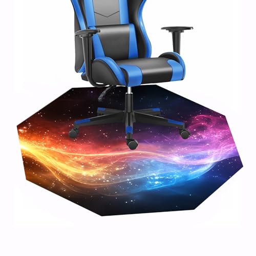 Unterlage Schreibtischstuhl Gaming Teppich, 7 Größen, Multifunktional Floor Protection Mat(3,100cm) von YKWLKJ