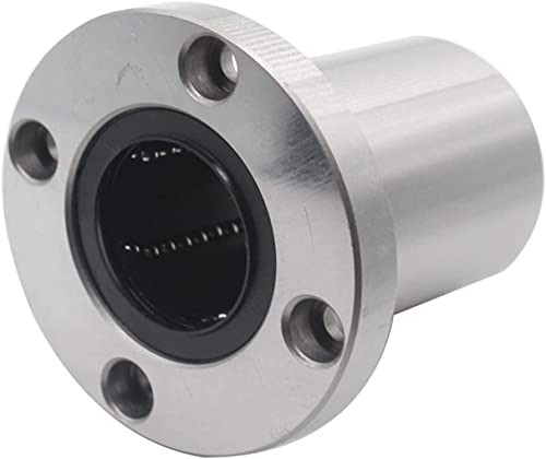 YKYNCJJT LMF6UU, LMF8UU, LMF10UU, LMF12UU, LMF20UU, LMF25-60UURund Flansch Typ Linear Motion Lager 3D Drucker Linear Stange Teil Präzision(4pcs Lmf,LMF40UU) von YKYNCJJT