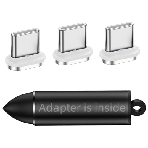 YKZ Magnetic USB C Adapter 3Pack Compatible USB A Magnetic Charging Cable von YKZ