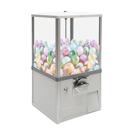 YLANMEI Verkaufsautomat Süßigkeitenautomat Kommerzieller Verkaufsautomat Stabiler Verkaufsautomat für Spielplatz Urlaub,White von YLANMEI