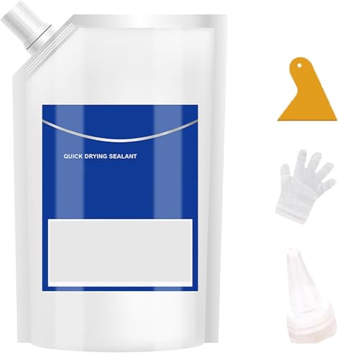 Quick-Drying Crack-Resistant Gap-Filling Glue, 500g Concrete Crack Filler, Concrete Crack Waterproof Repair Sealant, Caulking Glue for Concrete, Cement Crack Filler (1 PCS) von YLBHYIRSJF