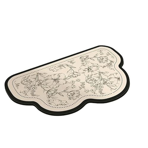 YLCYDLYU Badezimmerteppich Saugfähige Matte Für Badezimmer-Toilettenteppiche-03-50 * 80cm von YLCYDLYU