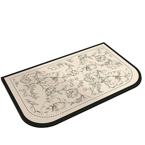 YLCYDLYU Badezimmerteppich Saugfähige Matte Für Badezimmer-Toilettenteppiche-04-50 * 80cm von YLCYDLYU
