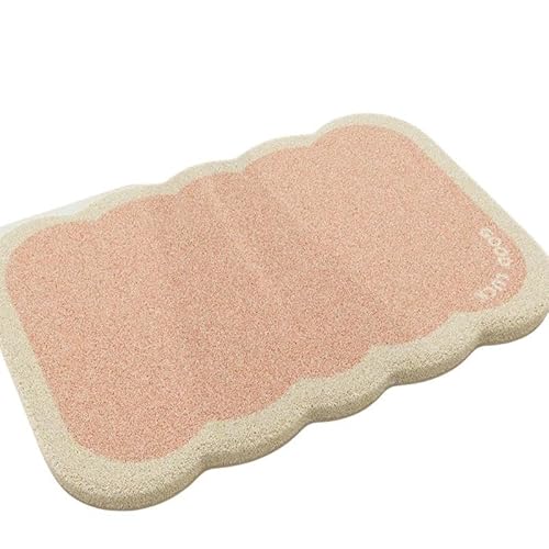 YLCYDLYU Badezimmerteppich Verdickte Saugfähige Unterlage Für Badezimmer- Und Toilettenteppiche-03-80x120 cm von YLCYDLYU