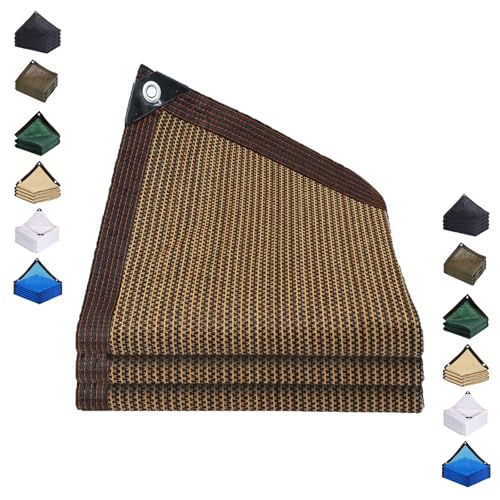Schattentuch, 90% Schattenabdeckung, Sonnenschutznetz, 1,5 m, 4,5 m, 7,6 m, 11,7 m, 12,7 m, 15,2 m, Schattennetz, Schattennetzplane für Gartenpergola-Terrasse, rechteckiges Sonnensegel, Bal Schattentuch, 90% Schattenabdeckung, Sonnenschutznetz, 1,5 m, 4,5 m, 7,6 m, 11,7 m, 12,7 m, 15,2 m, Schattennetz, Schattennetzplane für Gartenpergola-Terrasse, rechteckiges Sonnensegel, Bal von YLFFFZXK