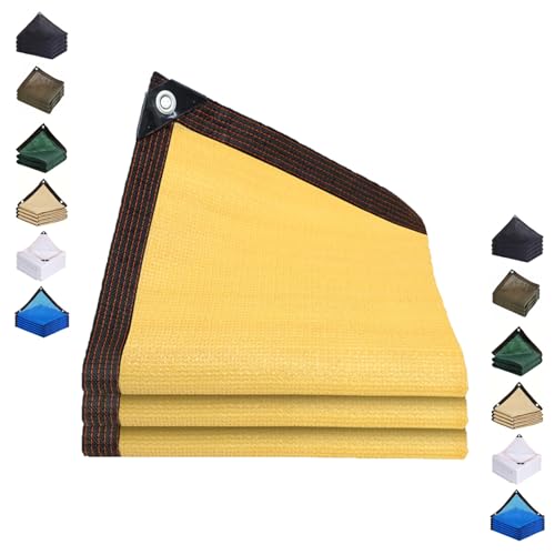 Schattentuch, 90% Schattenabdeckung, Sonnenschutznetz, 1,5 m, 4,5 m, 7,6 m, 9,6 m, 13,7 m, 14,7 m, 15,2 m, Schattennetz, Schattennetzplane für Gartenpergola-Terrasse, rechteckiges Sonnenseg Schattentuch, 90% Schattenabdeckung, Sonnenschutznetz, 1,5 m, 4,5 m, 7,6 m, 9,6 m, 13,7 m, 14,7 m, 15,2 m, Schattennetz, Schattennetzplane für Gartenpergola-Terrasse, rechteckiges Sonnenseg von YLFFFZXK