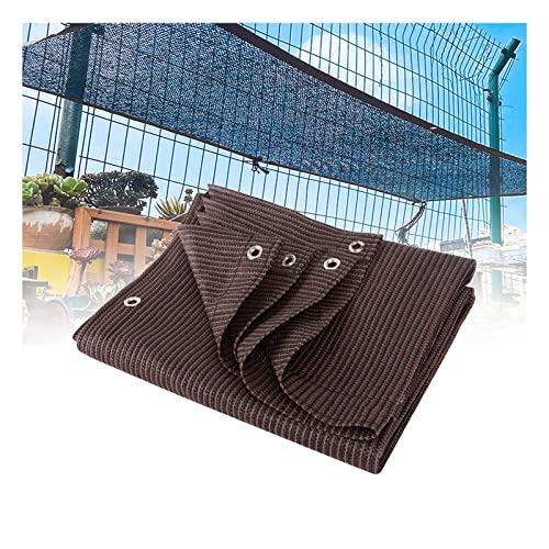 Terrassen-Sonnenschutzsegel schafft einen kühlen Bereich, 90% UV-Block, rechteckiges Schattendach, Winddicht, reißfest, wasserabweisendes HDPE-Schattentuch für Garten-Außenanlagen von YLFFFZXK
