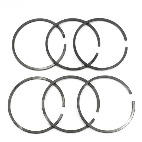 YLHMG 49 mm x 1,5 mm Kolbenringe, for Dolmar, PS 6800i, for OLEO MAC, 261 Kettensägenmotor, Moto-Zylinder-Reparaturteile, 1,5 mm Dicke Kettensägen-Kolbenring(100 PCS) von YLHMG