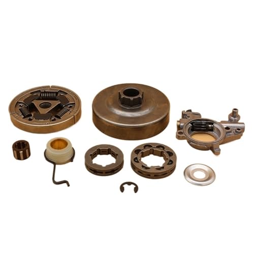 YLHMG Kupplungstrommel 3/8 Zoll 7 Zähne 8 Zähne Kettenradfelge Ölpumpe Schneckengetriebe, for STIHL, MS361 MS 361 Kettensäge Ersatzteil 1128 007 1000 Kupplungstrommel-Kit YLHMG Kupplungstrommel 3/8 Zoll 7 Zähne 8 Zähne Kettenradfelge Ölpumpe Schneckengetriebe, for STIHL, MS361 MS 361 Kettensäge Ersatzteil 1128 007 1000 Kupplungstrommel-Kit von YLHMG