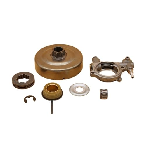 YLHMG Kupplungstrommel-Ölpumpe 7-325 Felgenkettenrad-Kit, for STIHL, 024 026 MS240 MS260 Gartenkettensäge Ersatzteile Kupplungstrommel-Kit YLHMG Kupplungstrommel-Ölpumpe 7-325 Felgenkettenrad-Kit, for STIHL, 024 026 MS240 MS260 Gartenkettensäge Ersatzteile Kupplungstrommel-Kit von YLHMG