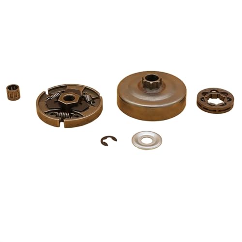 YLHMG Kupplungstrommel P7 Kettenradfelge Nadellagerscheibe, for STIHL, MS250 MS230 MS210 MS180 MS170 Garten-Benzin-Kettensägenteile Kupplungstrommel-Kit von YLHMG
