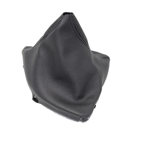 YLHMG LHD Left Drive Car Shift Schaltknauf Hebel Gaitor Boot Cover, for, 1 Series E81 E82 E87 E88 Gearstick Gaiter Manual Schaltsack(BLACK Gear boot) von YLHMG