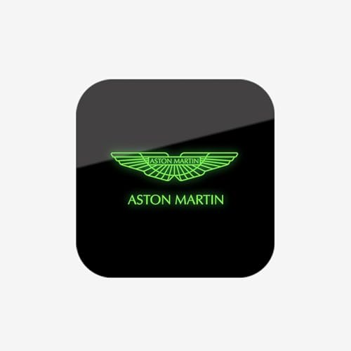 3D Emblem Aufkleber für Aston Martin Vantage/DB12/DBX/Vanquish/Valhalla/Valour, Heckkoffer Abzeichen Auto Karosserie Logo Fenster Aufkleber Aufkleber Außen Styling Dekoration,C von YLINNB