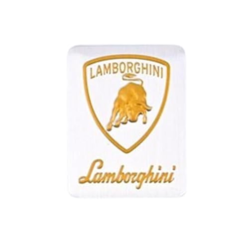 3D Emblem Aufkleber für Lamborghini Revuelto/Temerario/Urus/Huracán, Heckkoffer Abzeichen Auto Karosserie Logo Fenster Aufkleber Aufkleber Außen Styling Dekoration,A von YLINNB
