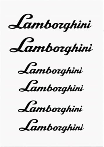 3D Emblem Aufkleber für Lamborghini Revuelto/Temerario/Urus/Huracán, Heckkoffer Abzeichen Auto Karosserie Logo Fenster Aufkleber Aufkleber Außen Styling Dekoration,Black von YLINNB