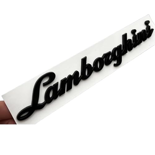 3D Emblem Aufkleber für Lamborghini Revuelto/Temerario/Urus/Huracán, Heckkoffer Abzeichen Auto Karosserie Logo Fenster Aufkleber Aufkleber Außen Styling Dekoration,C von YLINNB