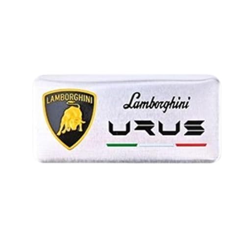 3D Emblem Aufkleber für Lamborghini Revuelto/Temerario/Urus/Huracán, Heckkoffer Abzeichen Auto Karosserie Logo Fenster Aufkleber Aufkleber Außen Styling Dekoration,D von YLINNB