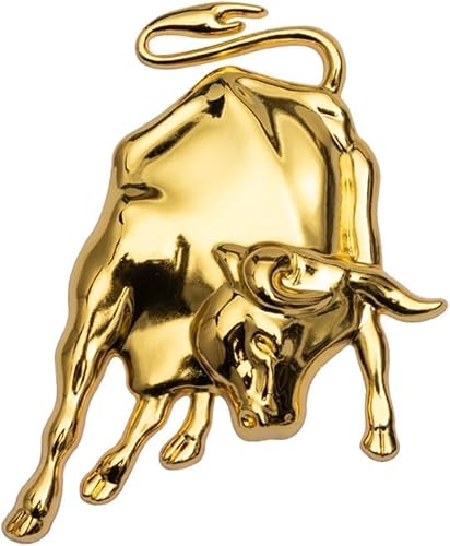 3D Emblem Aufkleber für Lamborghini Revuelto/Temerario/Urus/Huracán, Heckkoffer Abzeichen Auto Karosserie Logo Fenster Aufkleber Aufkleber Außen Styling Dekoration,Gold von YLINNB