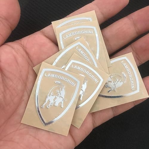 3D Emblem Aufkleber für Lamborghini Revuelto/Temerario/Urus/Huracán, Heckkoffer Abzeichen Auto Karosserie Logo Fenster Aufkleber Aufkleber Außen Styling Dekoration von YLINNB