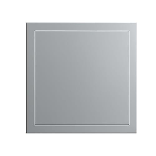 Revisionsklappe revisionstür Deckenzugangsplatte in Palettenform 15 x 15/20 x 20, Dachbodenluke aus Aluminiumlegierung für Trockenbau/Duschraum(Gray,20x25cm/8x10in) von YLLFFLL