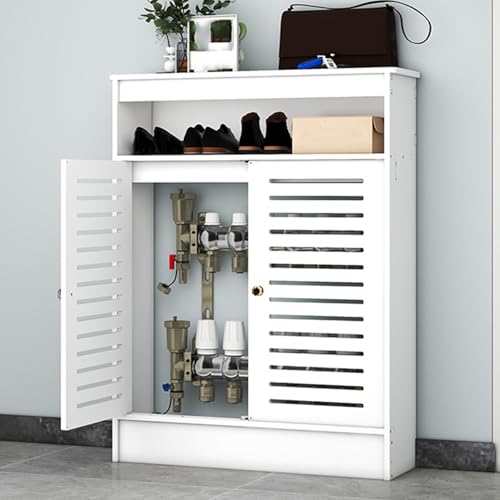 Heizkörperverkleidung Verkleidung Heizkörper mit 2 Türen für Wohnzimmer Schlafzimmer Schlafzimmer Wohnzimmer(80x100x25cm/31x39x10in) von YLLSMGS