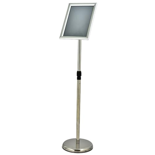 Personenleitsystem Absperrkordel mit Wasserbefüllbarem Sockel für Partys Supermärkte Warteschlangen und Museen(Silver,62x45cm/24x18in) von YLLSMGS