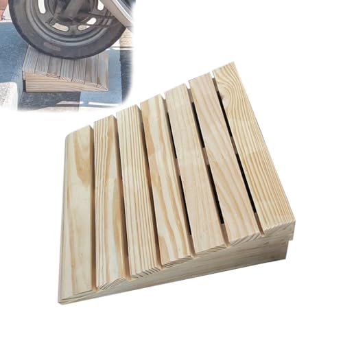 YLLSMGS Bordsteinrampe Rampe Türschwelle Übergangsrampe Tragbare Mobile rutschfeste Schwellenrampe für Haustreppen und Bordsteine(30 * 34 * 13cm/12 * 13 * 5.1in) von YLLSMGS