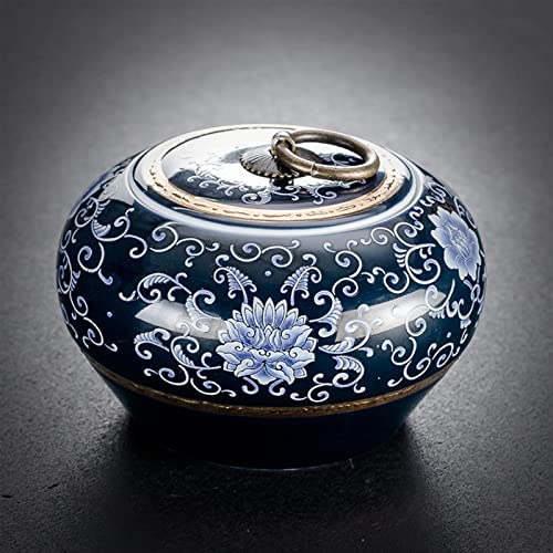 YLMKMVLCZC et Urn for Dogs Cats Ashes Menschliche Einäscherung Haustier Asche Andenken Erinnerung Pal Asche Keramik Urnen Schatulle Hund Katze Vogel Keepsake Memorial Box Funeral Set(2) von YLMKMVLCZC