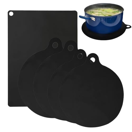 5 Pcs Set Induktionsmatte,Induktionsschutzmatte Silikon,Induktionskochfeld Schutzmatte Ceranfeld bis 240°C,Ceranfeld Abdeckplatte Induktionskochfeld Schutzmatte Herdabdeckung 22cm 24cm 35x25cm 5 Pcs Set Induktionsmatte,Induktionsschutzmatte Silikon,Induktionskochfeld Schutzmatte Ceranfeld bis 240°C,Ceranfeld Abdeckplatte Induktionskochfeld Schutzmatte Herdabdeckung 22cm 24cm 35x25cm von YLOOKO