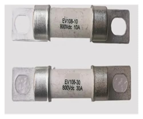 YLPWKMVZ 1 Stück Sicherungen: EV108-10 10A 800VDC/EV108-50 50A 750VDC/EV105C-50 50A 500VDC/EV105C EV108-5 15 20 25 30 40 (EV108-30 800V). DC) von YLPWKMVZ