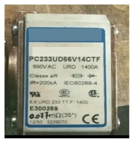 YLPWKMVZ Sicherungen: PC233UD69V16CTF F300270 6.9URD233TTF1600/S101770CF00 690V 1600A 6.9URD233TTF1600FR5151/PC233UD69V18CTF Y30088 84 (PC2 33UD69V16CTF) von YLPWKMVZ