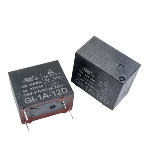 YLQUXEUV 10PCS GI-1A-5DH 10A 4 PINS(GI-1A-12D 5A) von YLQUXEUV
