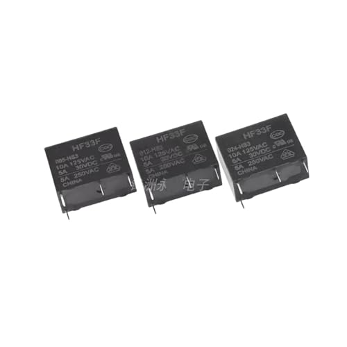 YLQUXEUV 10PCS HF33F-012-HS3 5A 250VAC 4PIN von YLQUXEUV