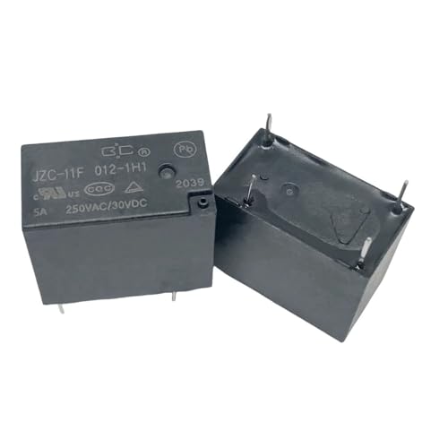 YLQUXEUV 10PCS Relay JZC-11F 005-1H1L 3A 4PIN von YLQUXEUV