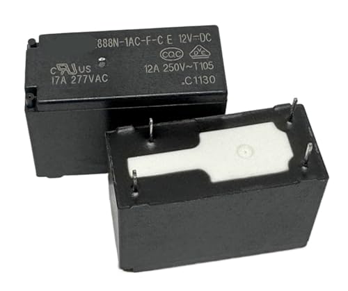 YLQUXEUV 1pc 888N-1AC-F-C E 12VDC (115F-1A-4P-12V-17A) Relay 4 pins von YLQUXEUV