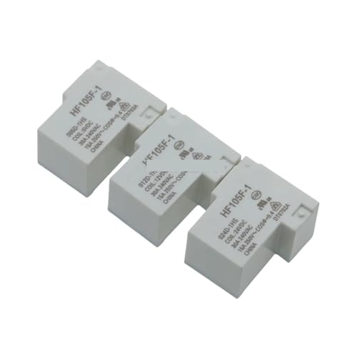 YLQUXEUV 5PCS HF105F-1-012D-1HS 4PIN 30A Relay von YLQUXEUV