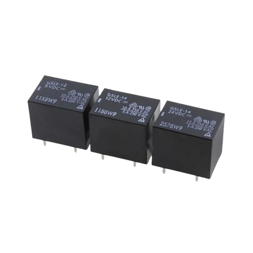 YLQUXEUV Relays 10pcs G5LE-1A4-5VDC 10A 5PIN von YLQUXEUV