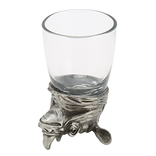 YLSZHYR Whiskyglas, Einzigartiger Glasbecher mit Tierdesign für Bars, Tavernen, Partyspiele, Eiskaffeetasse, Glasbecher für Wasser, Eiskaffeetasse, Wiederverwendbar, Weithals-Smoothiebecher(Nashorn) von YLSZHYR