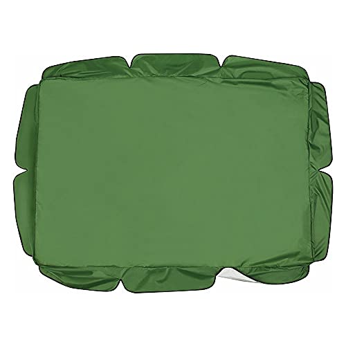 Ersatz-Abdeckung für Gartenschaukel,Schaukel Überdachung Ersatz Regenschutz mit UV-Schutz Universelle Ersatz-Canopy für Gartenschaukel(Green,195*125*14cm) von YLZBA