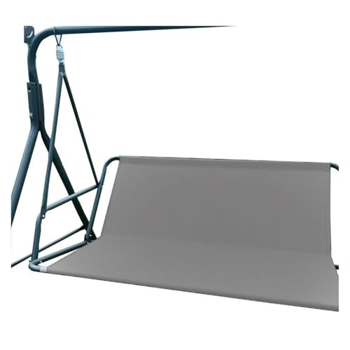 Hollywoodschaukel Sitzfläche Ersatz ,Stoff Sitzbezug für Garten Gartenschaukel Sitzbezug Abdeckung Schwingsitz 600D Sitzbezüge für Hollywoodschaukel Sitzflä(Gray,148*50*50cm) von YLZBA
