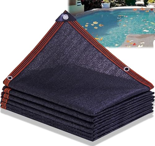 Pool-Laub-Netzabdeckung,Schwimmbad-Schutznetz Für Rechteckiges Netz-Poolabdeckungen,Mesh-Inground-Pool-Abdeckung Poolschutznetz um Blätter fernzuhalten(2x8m(6.6x26.2ft)) von YLZBA