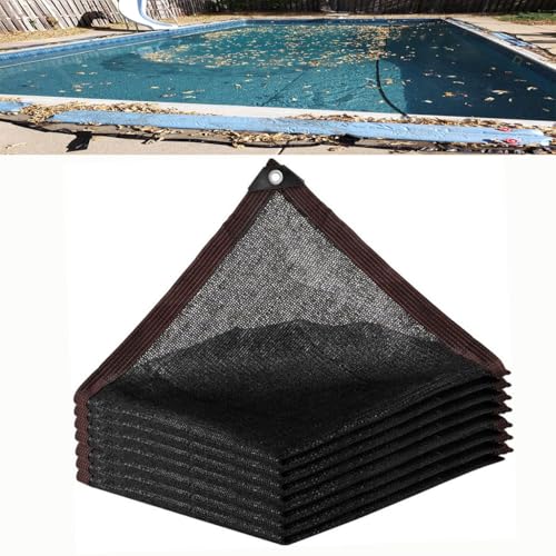 Pool-Laub-Netzabdeckung,Schwimmbadnetz Schwimmbad Schutznetz für Rechteckigen Pool, Gittergewebe Poolabdeckungen Feinmaschig Netz Poolabdeckung Für In Und Oberirdische Pools(4x6m(13.1x19.7ft)) von YLZBA