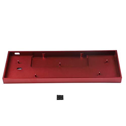 Anne Pro 2 eloxiertes Aluminium CNC Gehäuse Gummifüße Schrauben (Weinrot) von YMDK