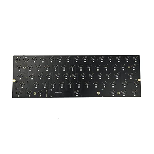 YMDK GH60 HHKB-Style Oni Hot Swappable Beide Unterleuchtschalter RGB VIA programmierbare PCB kompatibel mit Tokyo 60 von YMDK