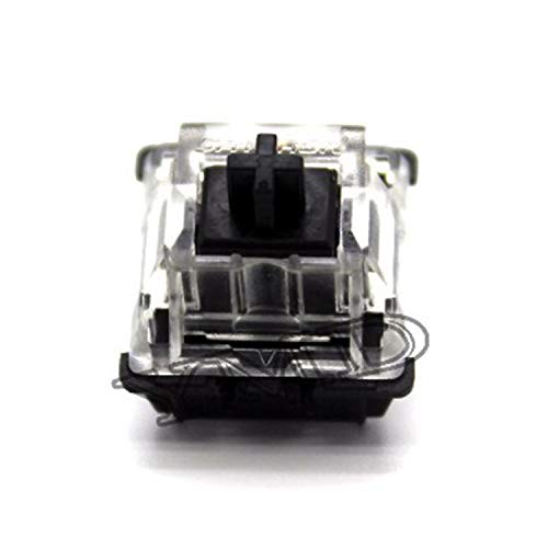 YMDK Gateron MX Switch 3 Pin und 5 Pin Transparent Gehäuse Schwarz Rot Grün Braun Blau Klar Schalter für mechanische Tastatur Cherry MX kompatibel von YMDK