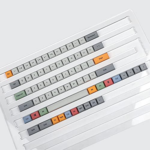 XDA 61 64 68 bunte Tastenkappen für MX mechanische Tastatur GK64 Tada68 Ducky One 2 SF (nur Tastenkappe) von YMDK